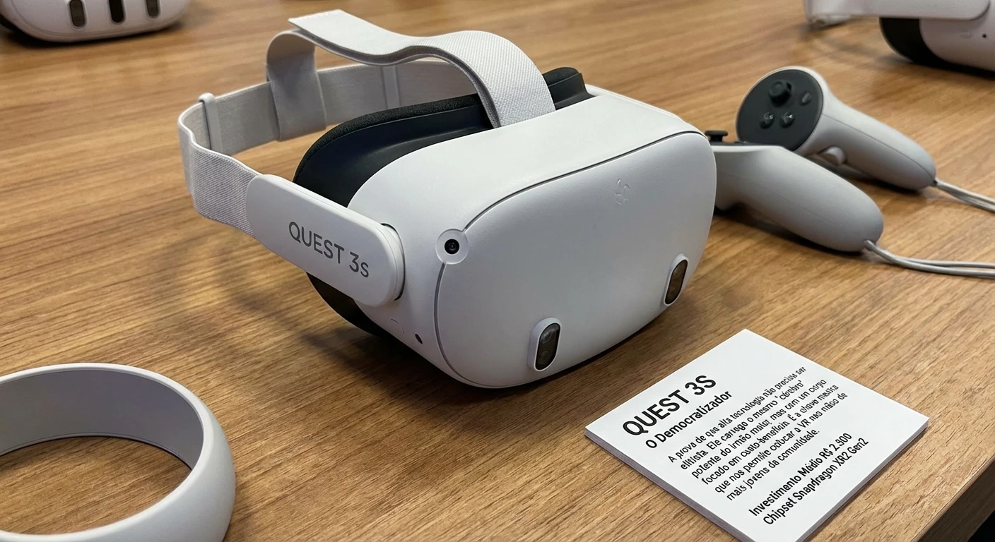 Meta Quest 3S - VR Acessível